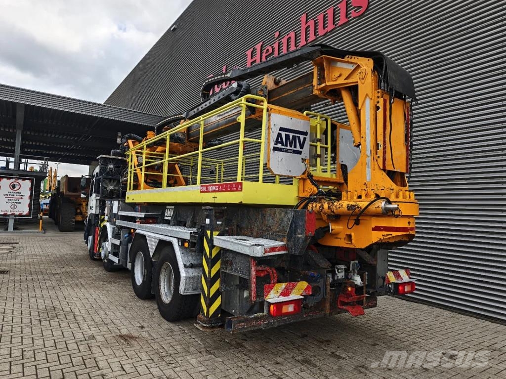 Volvo FMX 460 8x4 AMV 11 SWL 1000 QR Tunnelplatform Truck mounted aerial platforms