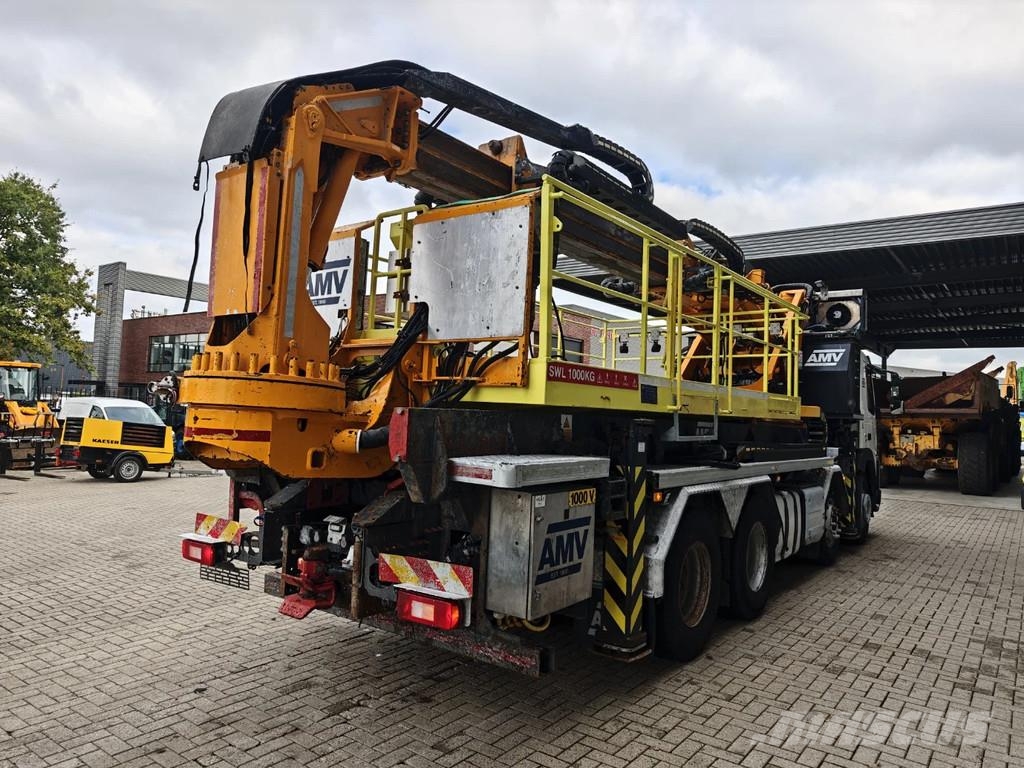 Volvo FMX 460 8x4 AMV 11 SWL 1000 QR Tunnelplatform Truck mounted aerial platforms