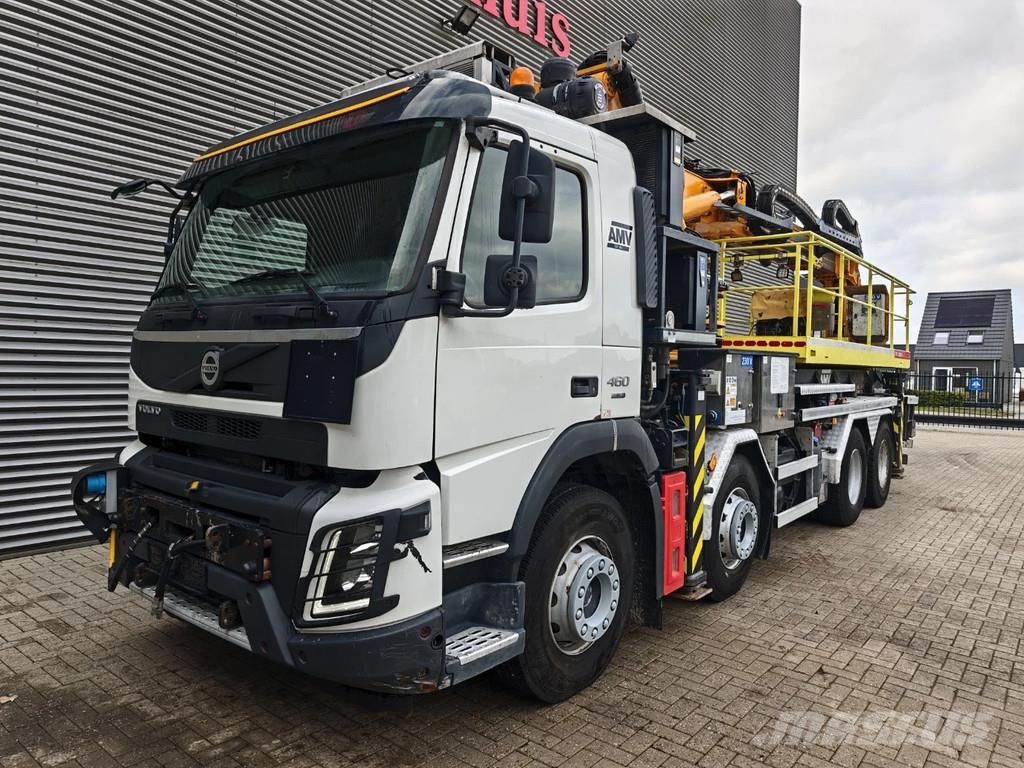 Volvo FMX 460 8x4 AMV 11 SWL 1000 QR Tunnelplatform Truck mounted aerial platforms