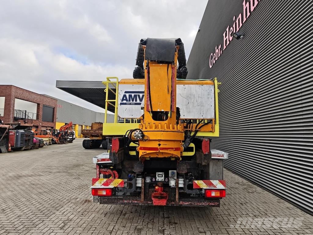 Volvo FMX 460 8x4 AMV 11 SWL 1000 QR Tunnelplatform Truck mounted aerial platforms