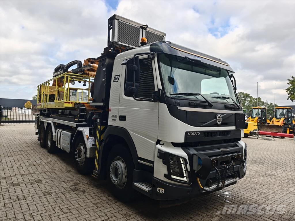 Volvo FMX 460 8x4 AMV 11 SWL 1000 QR Tunnelplatform Truck mounted aerial platforms