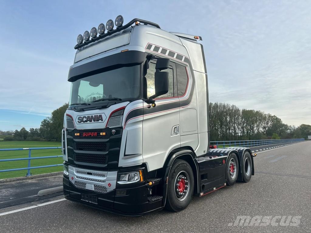 Scania 590S V8 NGS Full air | voorloper | king | open exh Sadulveokid