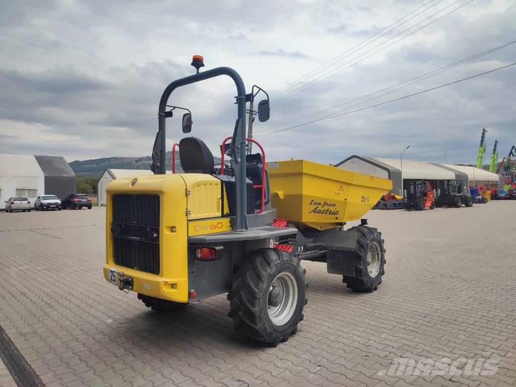 Wacker Neuson DW 60 عربات نقل قلابة للمواقع