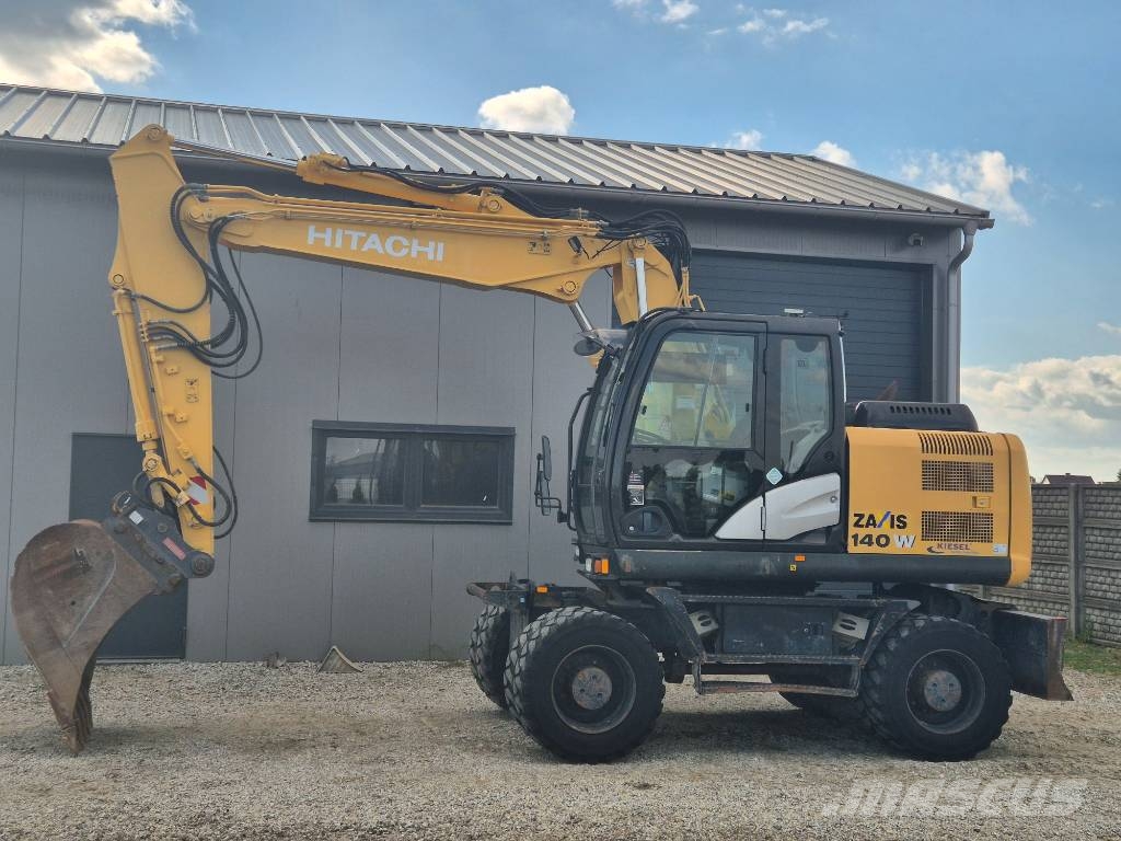 Hitachi ZX140W-5B Kolová rýpadla
