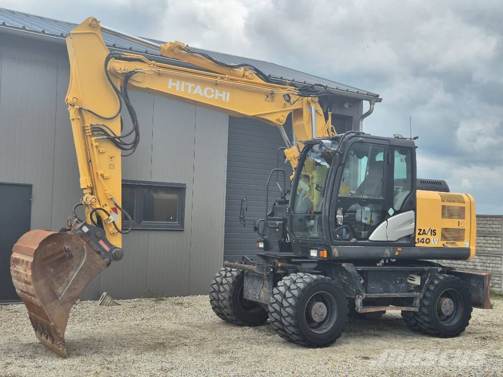 Hitachi ZX140W-5B Kolová rýpadla
