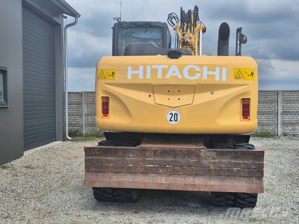 Hitachi ZX140W-5B Kolová rýpadla