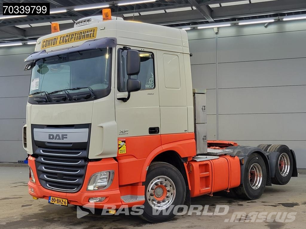 DAF XF 460 6X2 Retarder Manual NL-Truck APK Standklima Vetopöytäautot
