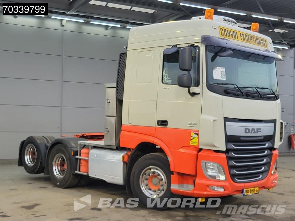 DAF XF 460 6X2 Retarder Manual NL-Truck APK Standklima Vetopöytäautot