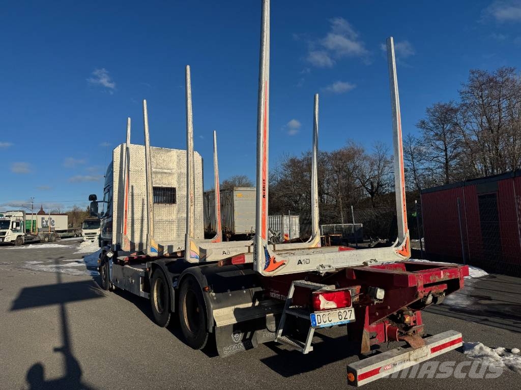 Scania R 480 LB Transporte de madera