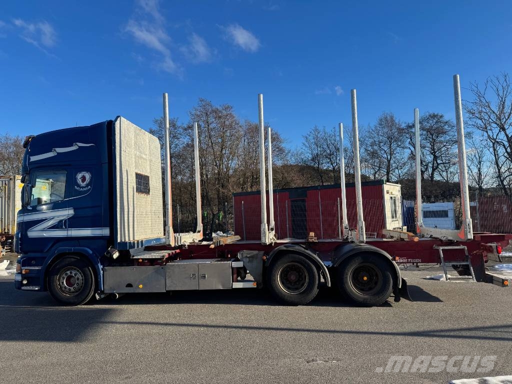 Scania R 480 LB Transporte de madera