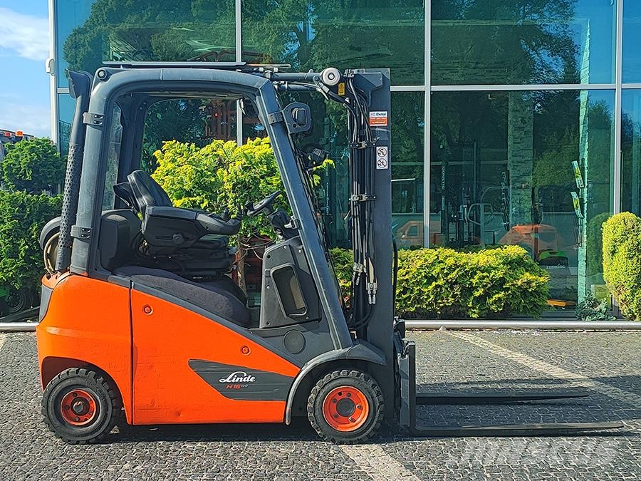 Linde H16T-01 LPG'li forkliftler