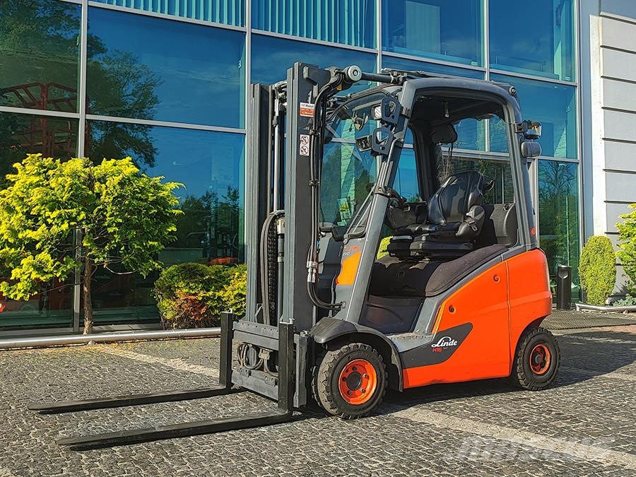 Linde H16T-01 LPG forklifts