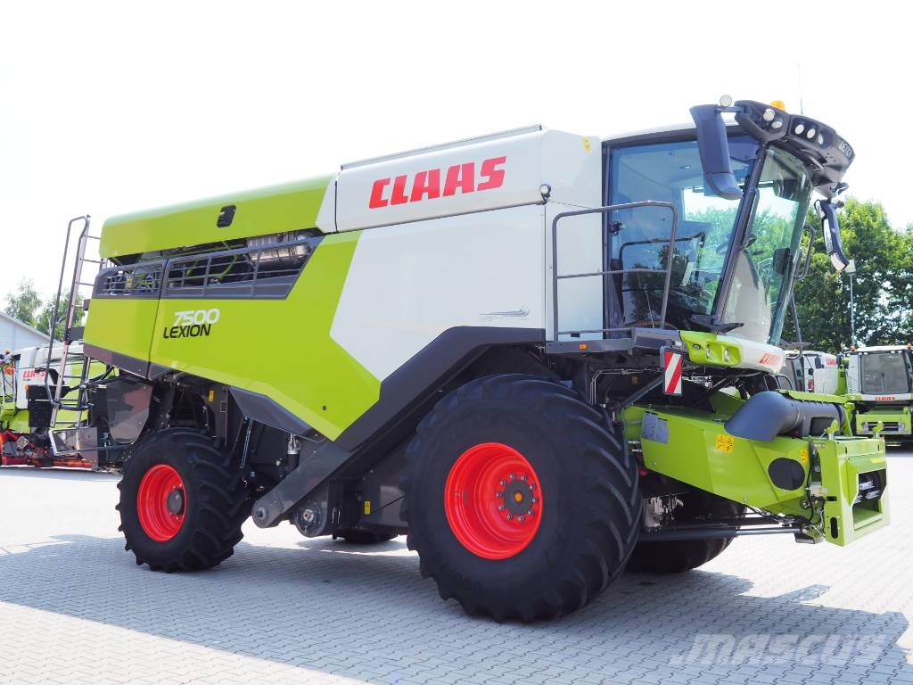 CLAAS Lexion 7500 GPS 2-stage threshing drum drive +V930 Kombajny zbożowe