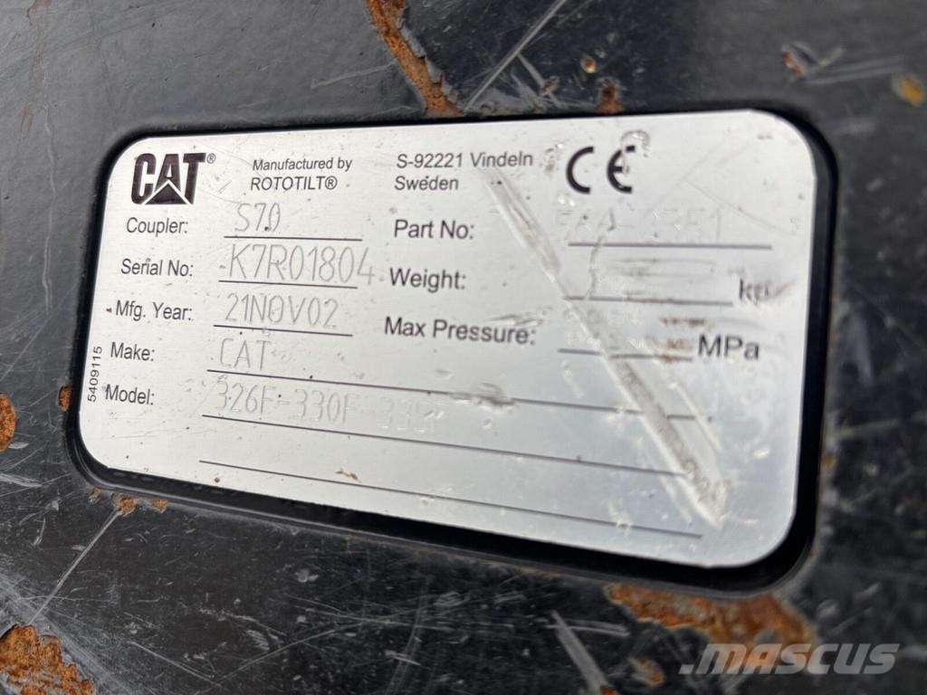 CAT 330-07C Paletli ekskavatörler