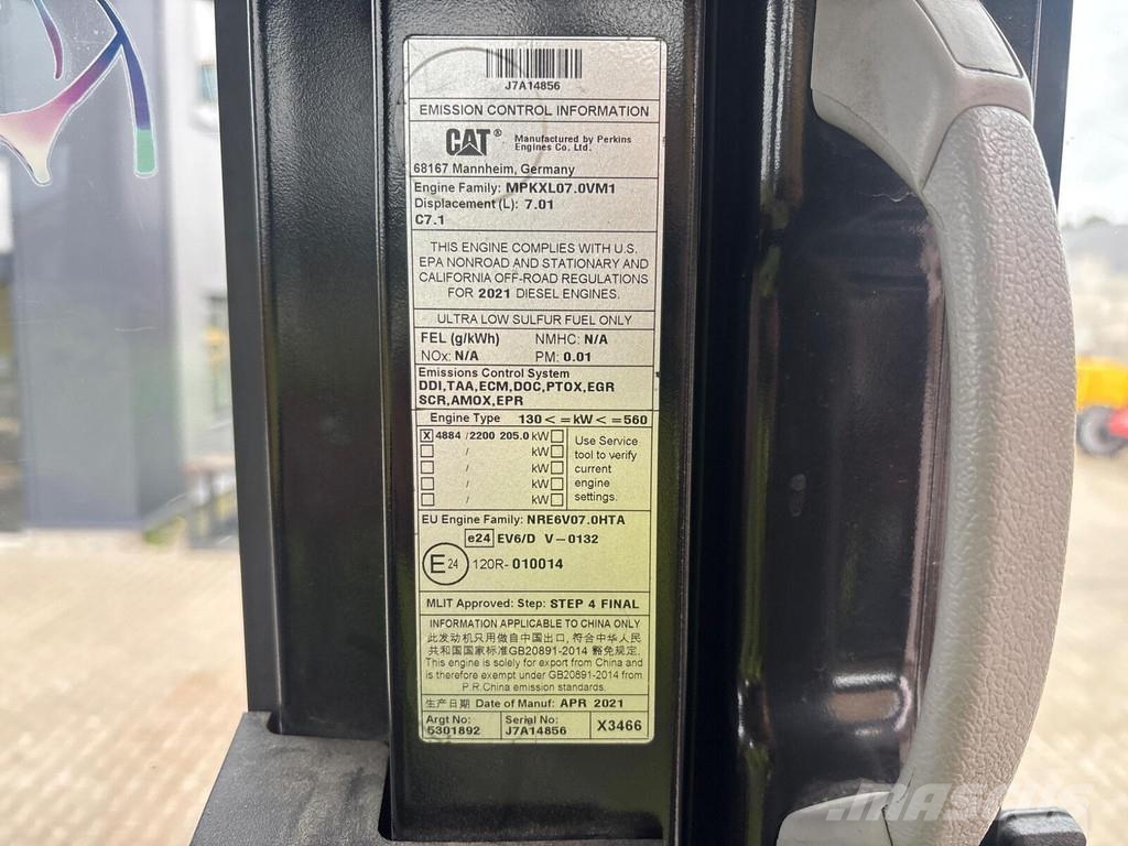 CAT 330-07C Paletli ekskavatörler