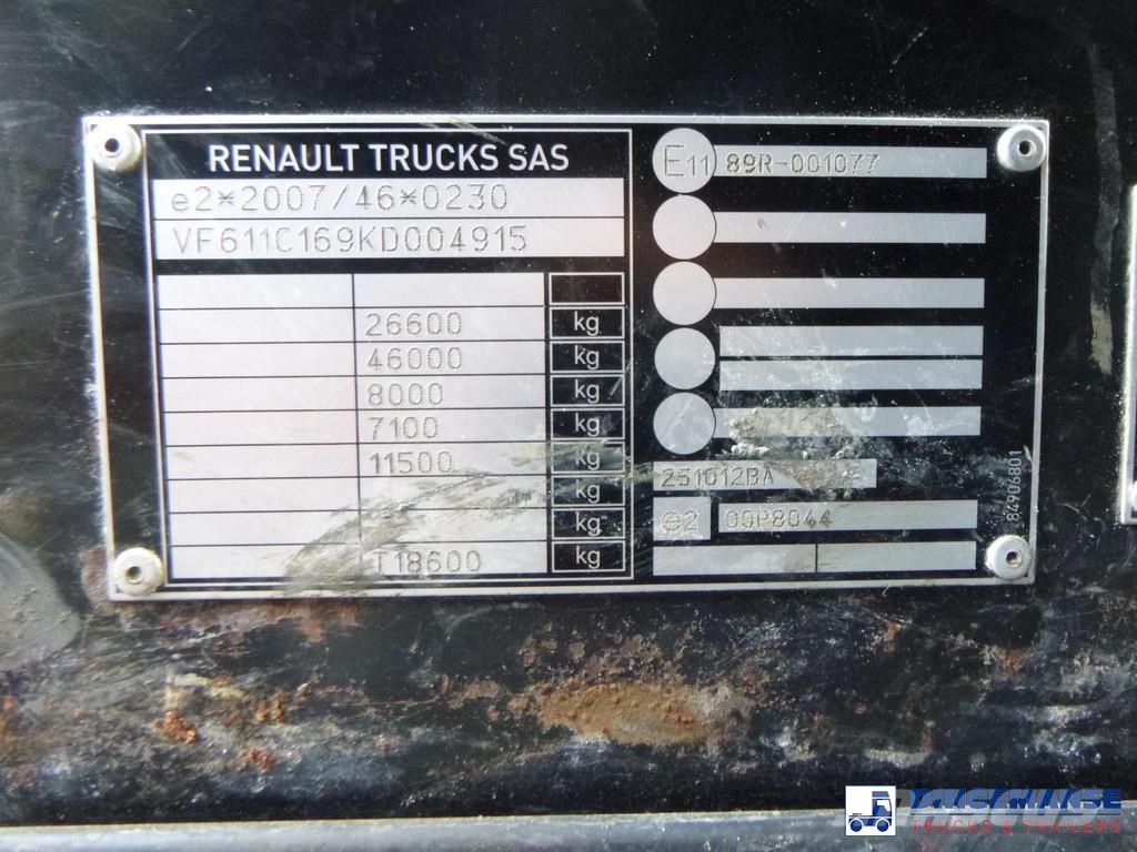 Renault T 460 6X2 RHD Euro 6 Tahače