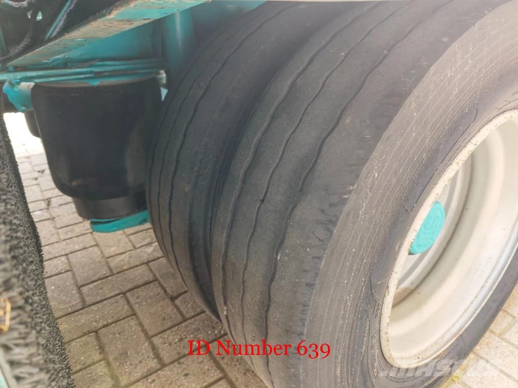 Meusburger MTS-3 Powersteering Bridge Ramps Winch! نصف مقطورة مسطحة منخفضة