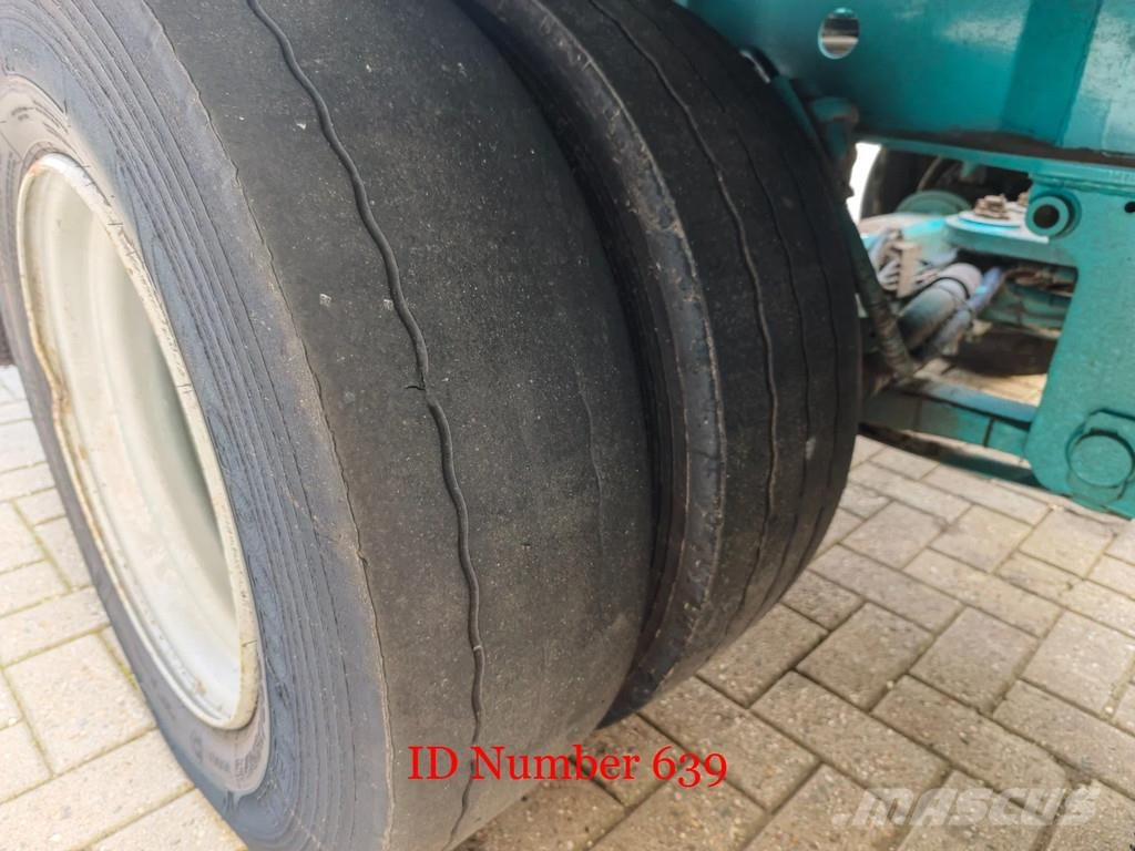 Meusburger MTS-3 Powersteering Bridge Ramps Winch! نصف مقطورة مسطحة منخفضة