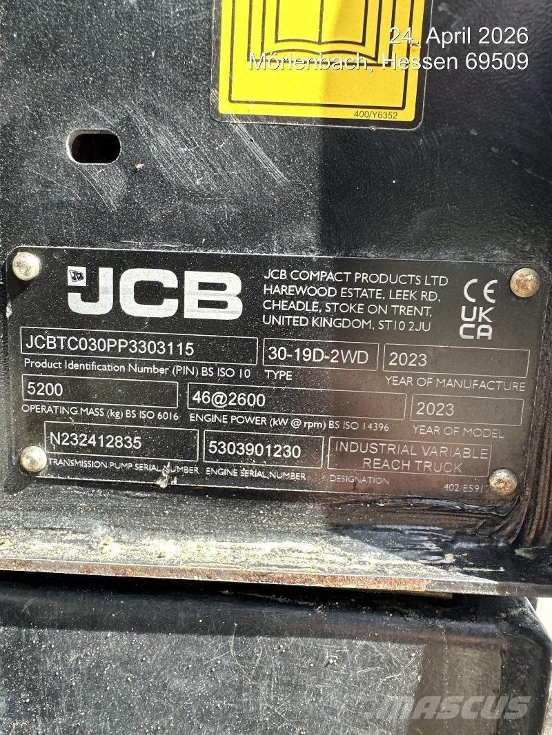 JCB TLT30-19D Chariot télescopique