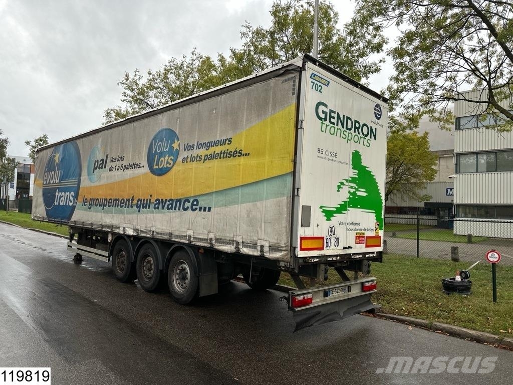 Lecitrailer Tautliner Lifting axle Perdeli yari çekiciler