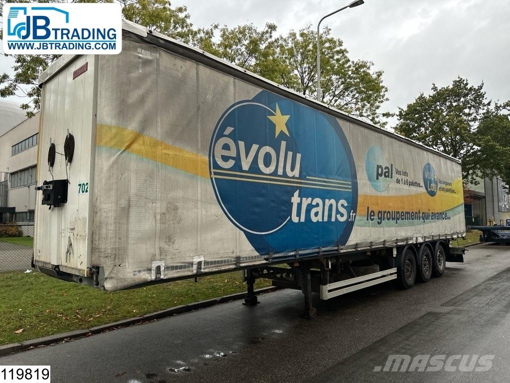 Lecitrailer Tautliner Lifting axle Perdeli yari çekiciler