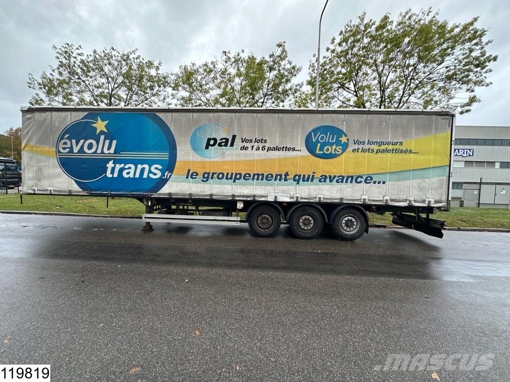 Lecitrailer Tautliner Lifting axle Perdeli yari çekiciler