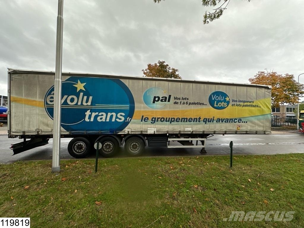 Lecitrailer Tautliner Lifting axle Perdeli yari çekiciler