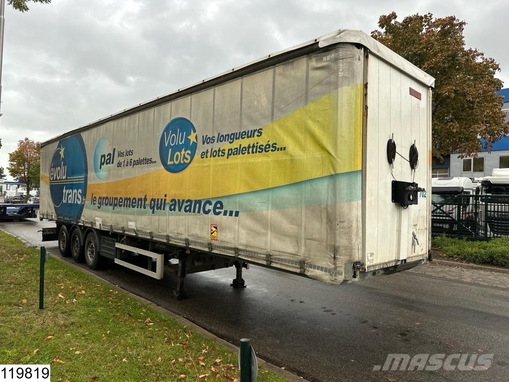 Lecitrailer Tautliner Lifting axle Perdeli yari çekiciler