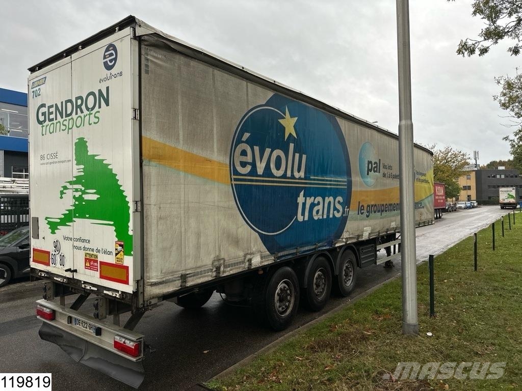 Lecitrailer Tautliner Lifting axle Perdeli yari çekiciler