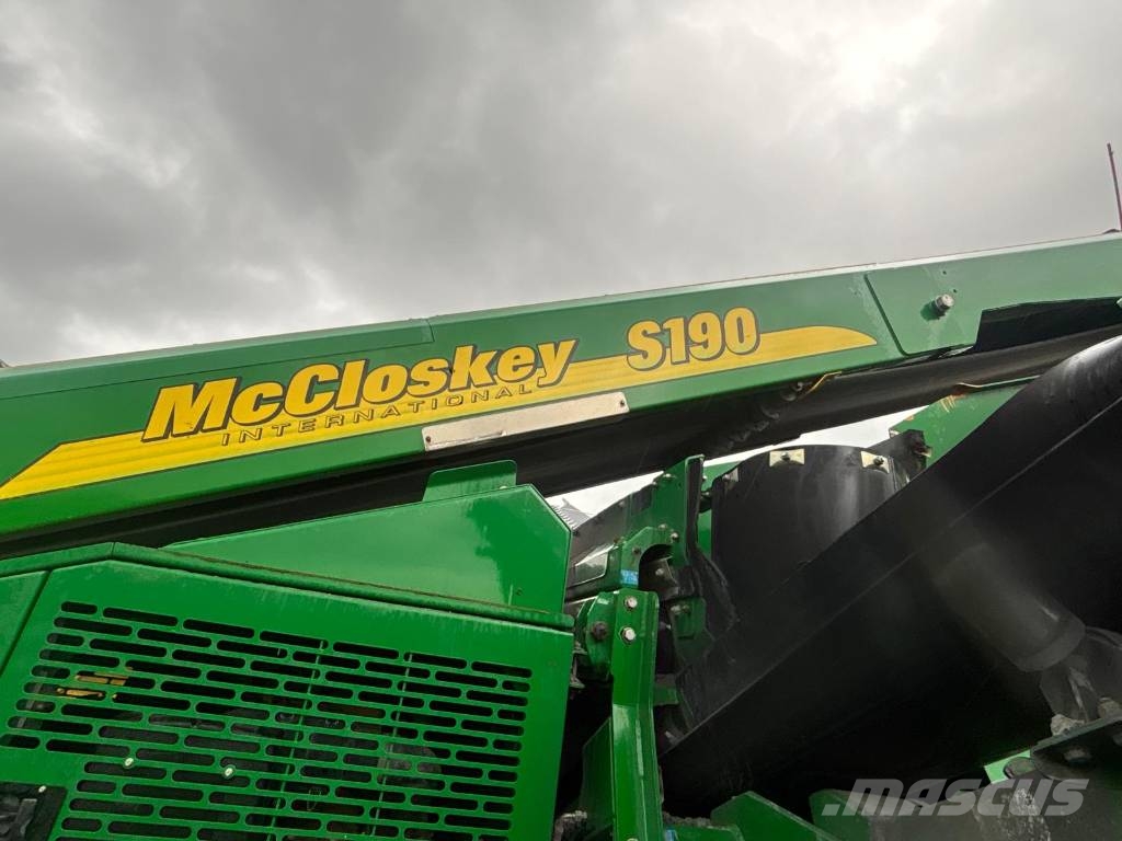 McCloskey S190 Мобільні грохоти