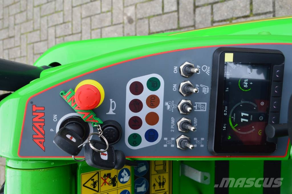 Avant E527 TDL Kniklader/Shovel 100% elektrisch Incarcatoare multifunctionale
