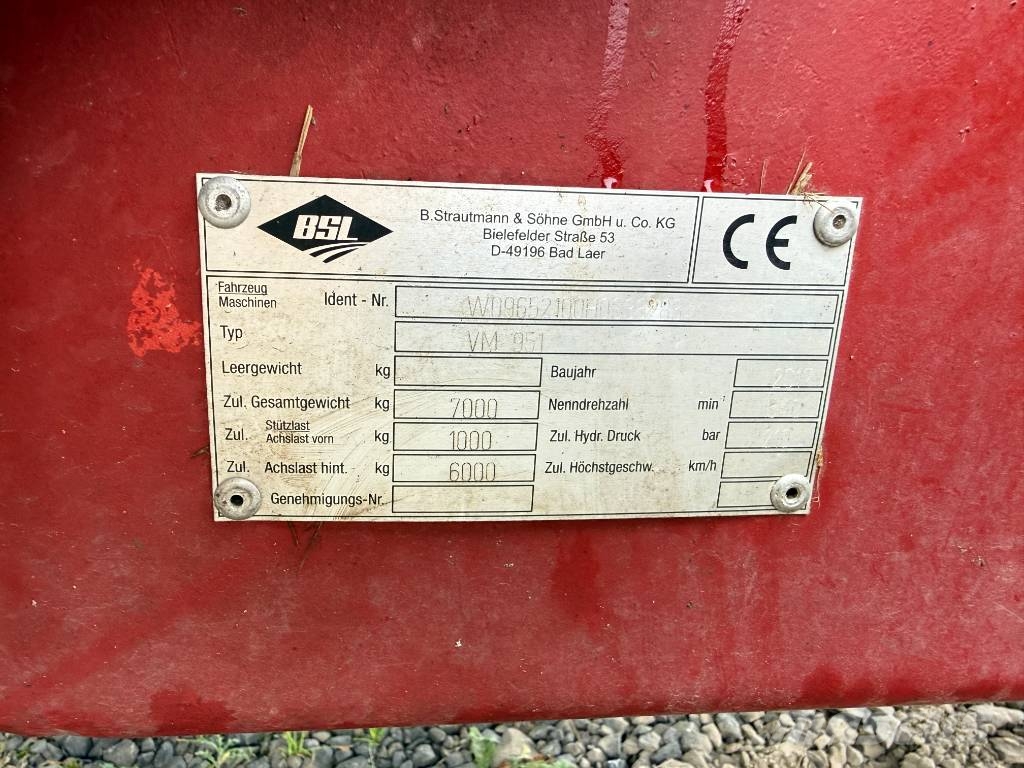 Strautmann VM 951 Інше тваринницьке обладнання