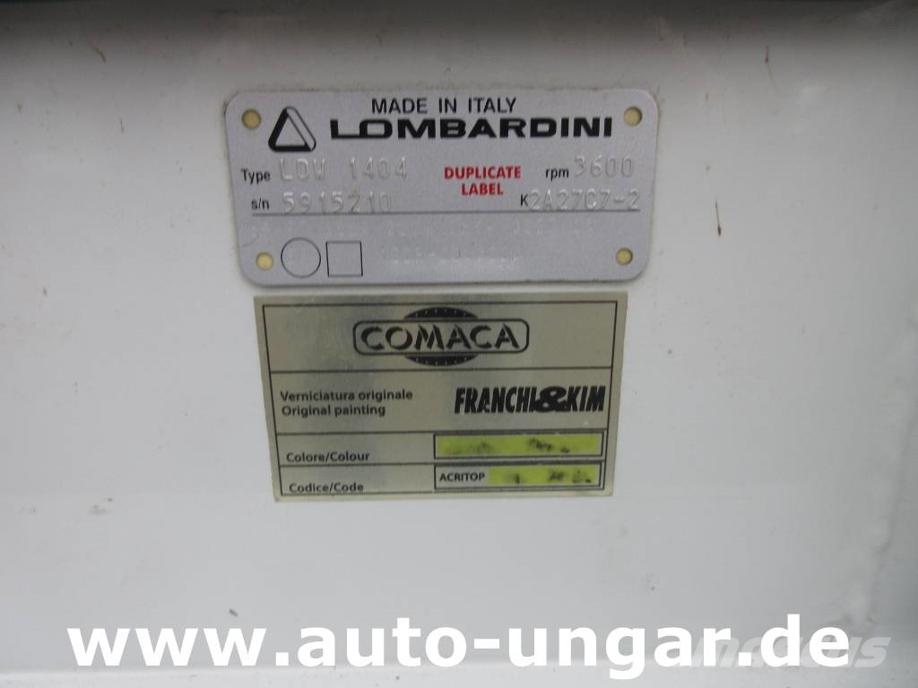 Fort Pantera 4WD Comaca Car 4x4 3-Seiten Kipper Agri 农业机械-其他