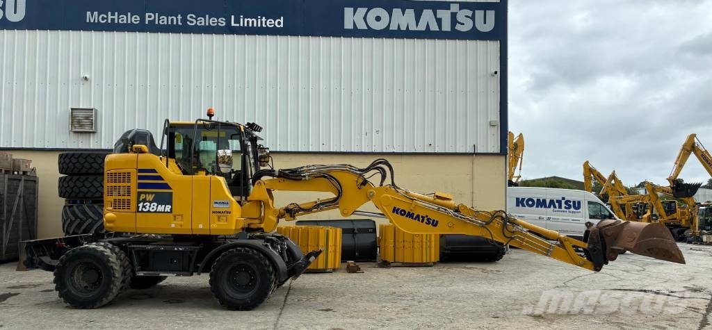 Komatsu PW 138 MR-11 Excavadoras de ruedas