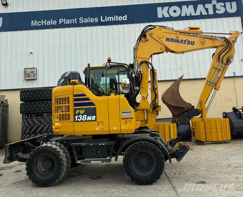 Komatsu PW 138 MR-11 Excavadoras de ruedas