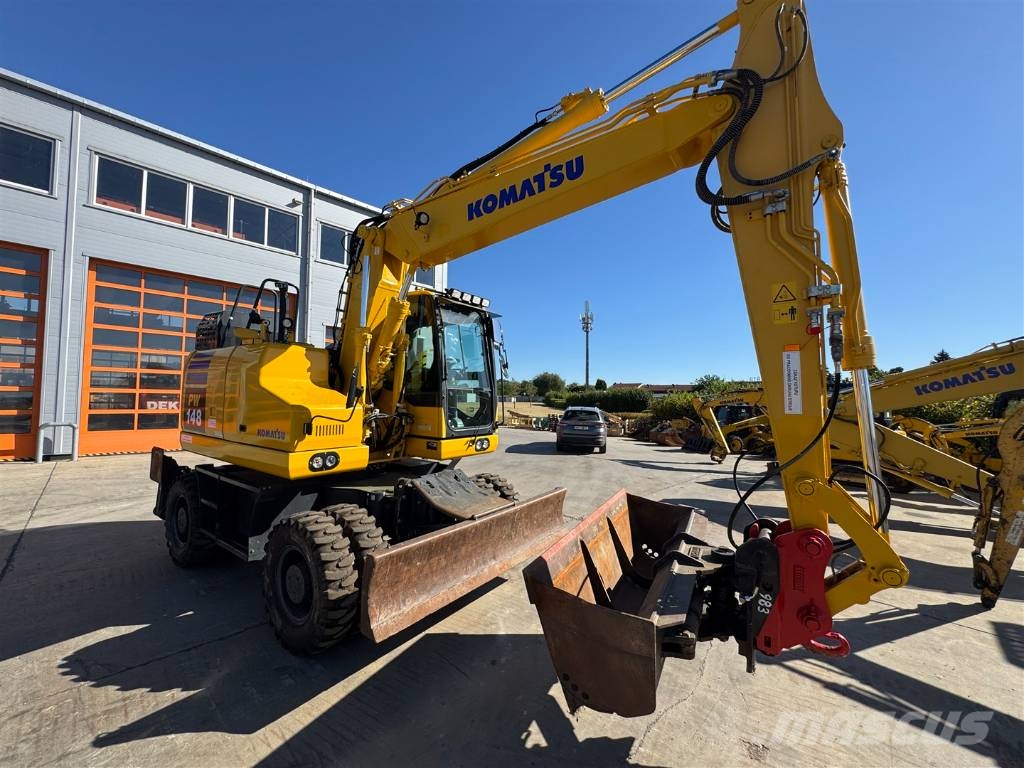 Komatsu PW 148-11 Εκσκαφείς με τροχούς - λάστιχα