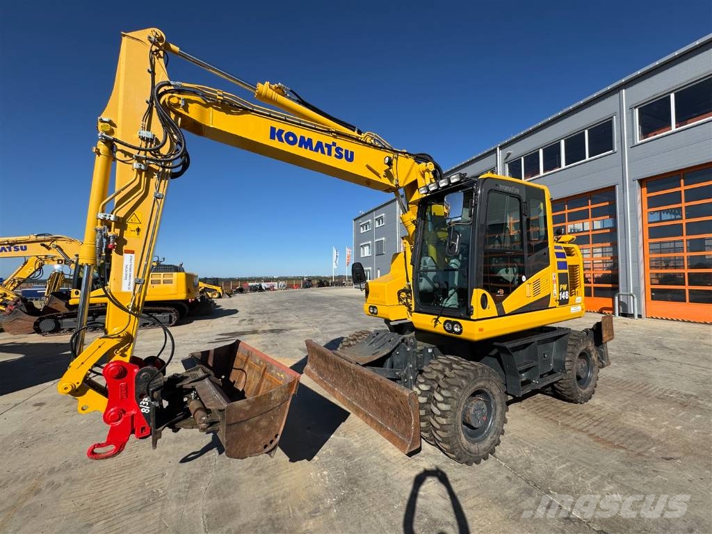Komatsu PW 148-11 Εκσκαφείς με τροχούς - λάστιχα