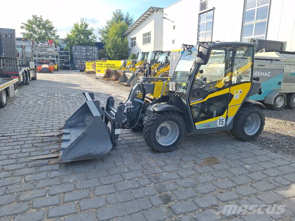 Kramer Teleskoplader 1445e Kabine Teleskopiskie riteņu iekrāvēji