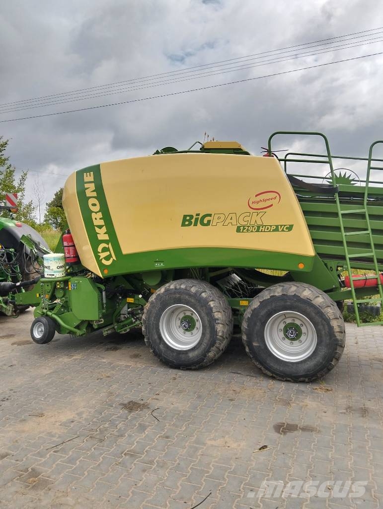 Krone BIG PACK 1290 HDP VC Empacadoras cuadradas