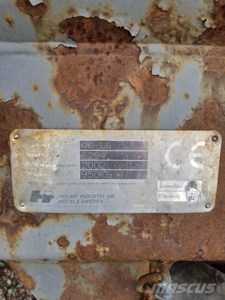 Holms KHV-320 Vikplog St BM Sniega naži un tīrītāji