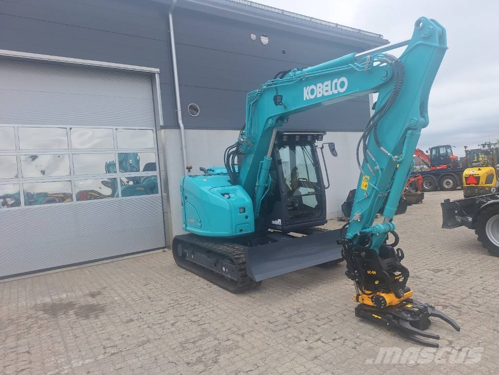 Kobelco SK 75 SR-7 , SÄLJES Midigraafmachines 7t - 12t