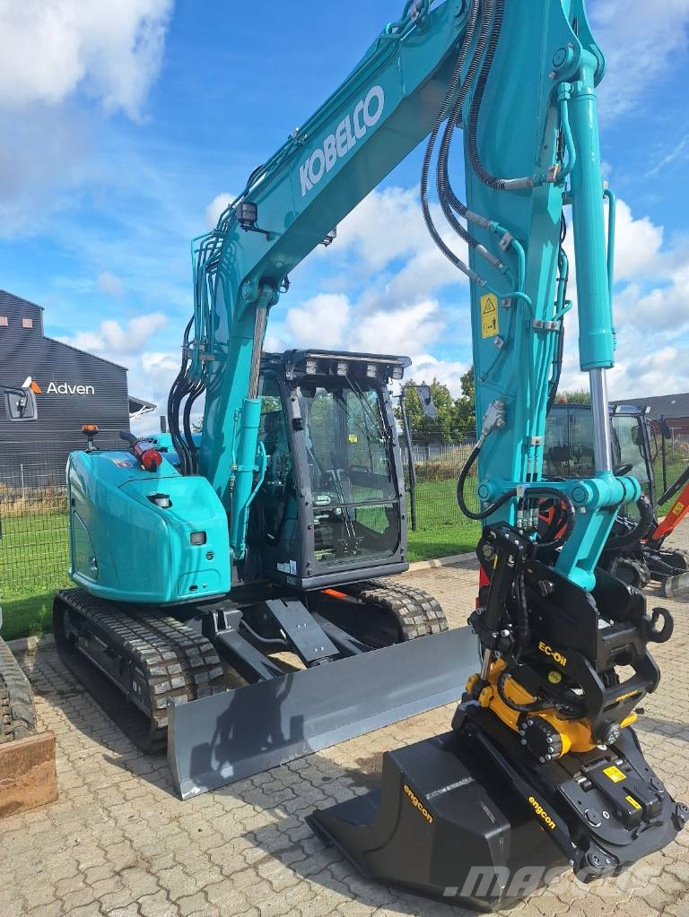 Kobelco SK 75 SR-7 , SÄLJES 中型挖土機/掘鑿機/挖掘機 7t-12t