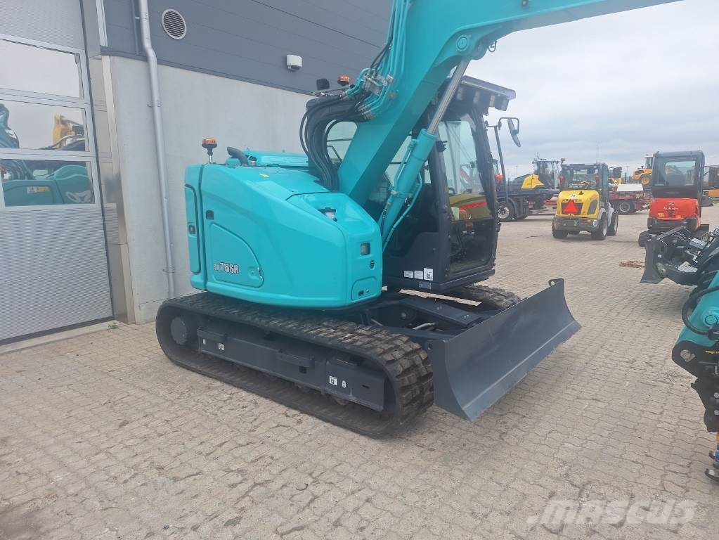 Kobelco SK 75 SR-7 , SÄLJES Midigraafmachines 7t - 12t