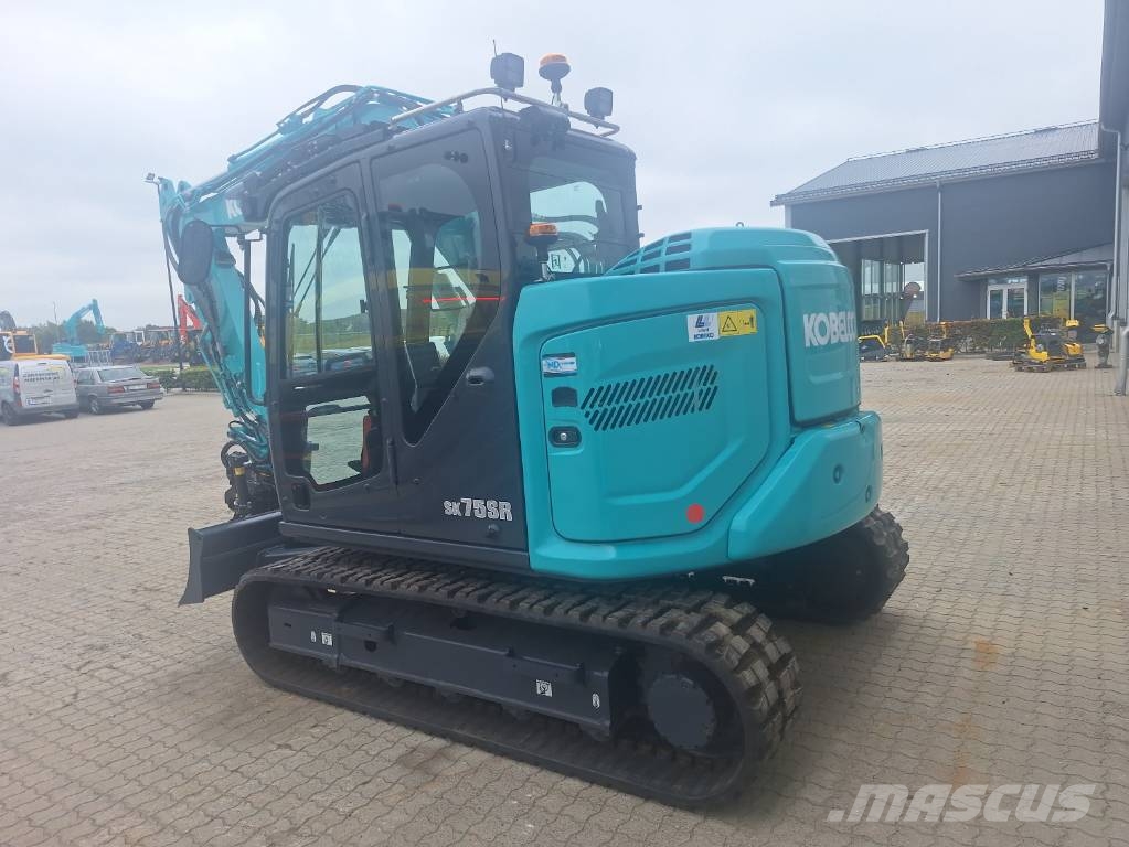 Kobelco SK 75 SR-7 , SÄLJES Midigraafmachines 7t - 12t