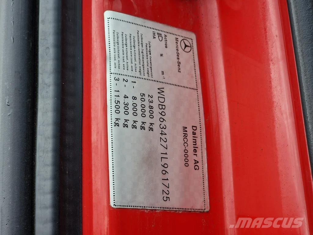 Mercedes-Benz Actros 1842 Streamspace 6x2 - PTO/Hydraulics - Ste Trekkers