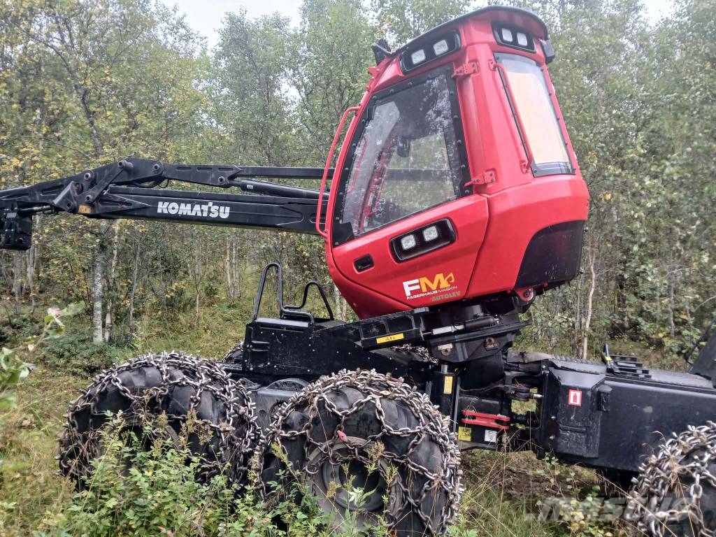 Komatsu 901 XC Abatteuse