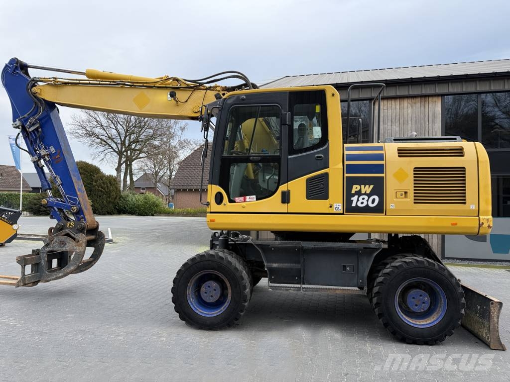 Komatsu PW 180-10 Pelle sur pneus