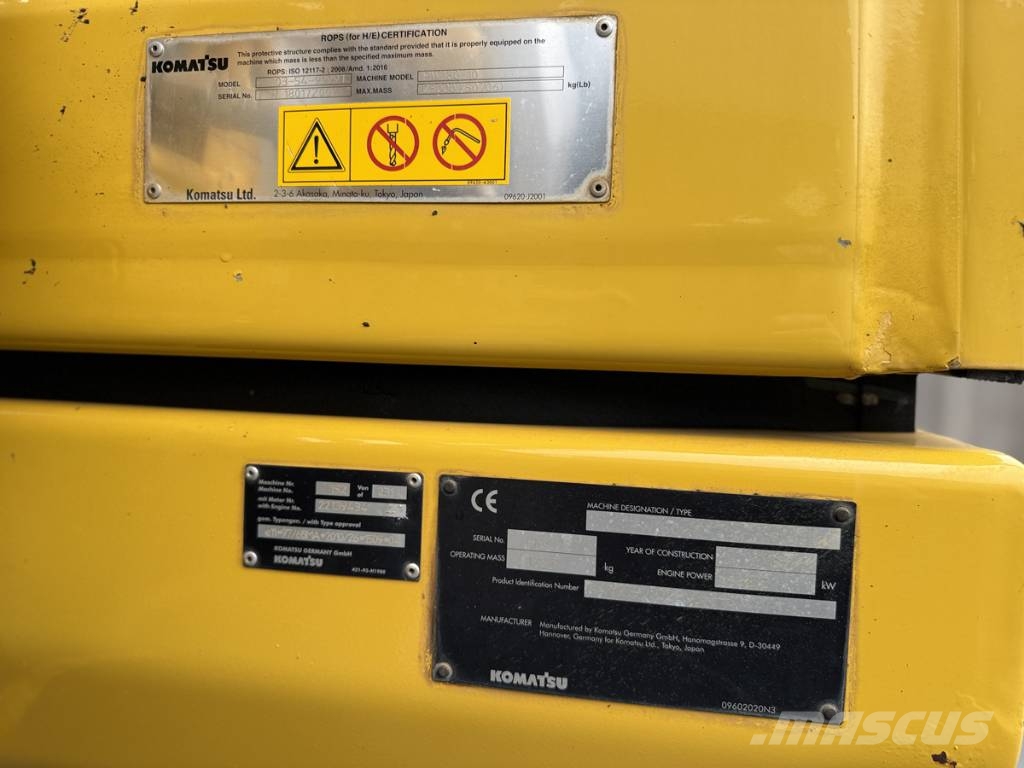 Komatsu PW 180-10 Pelle sur pneus