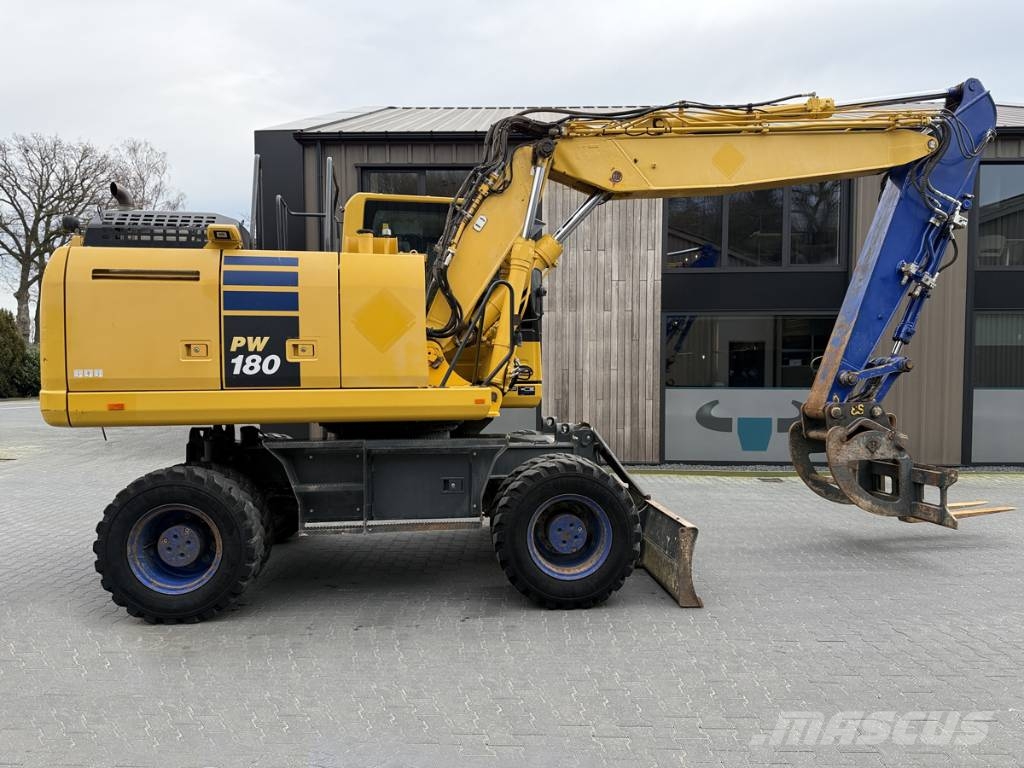 Komatsu PW 180-10 Pelle sur pneus