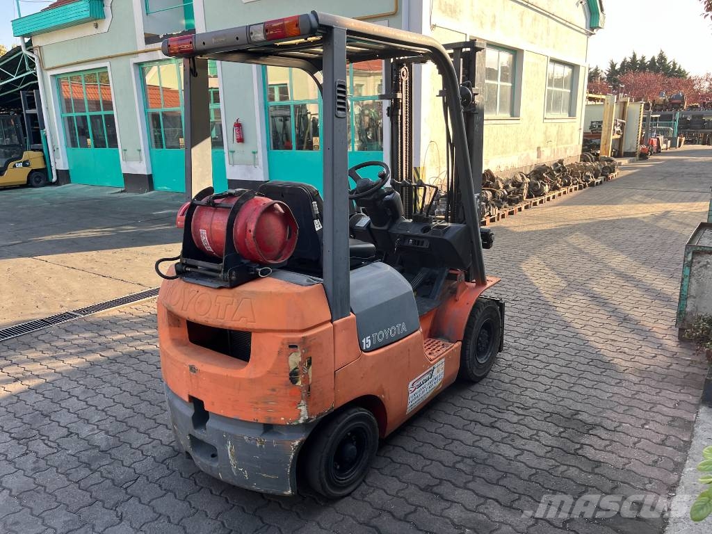 Toyota 7 FGF 15 /40/ V-4167 OB LPG (dujiniai) krautuvai